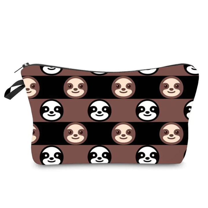 Women's Waterproof Canvas Makeup Clutch Bag