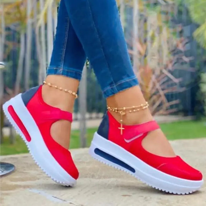 Breathable Women's Velcro Sandals - Casual Baotou Shoes