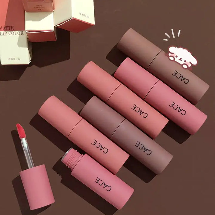 Velvet Matte Liquid Lipstick - Long-Lasting Formula