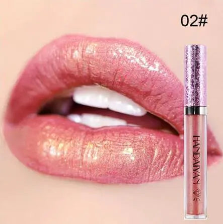 Glitter Liquid Lipstick with Long-Lasting Formula