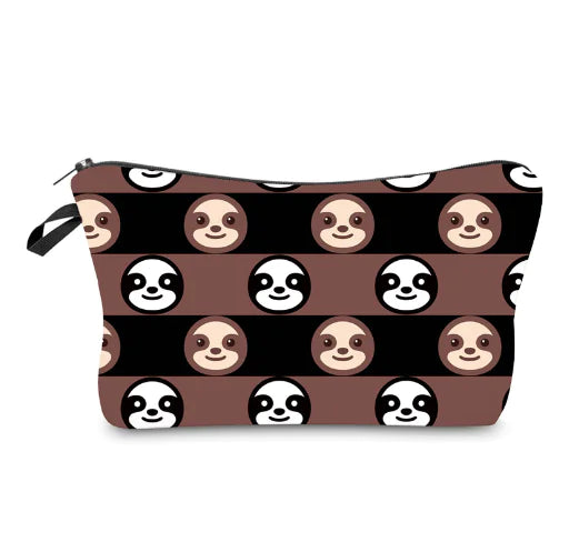 Women's Waterproof Canvas Makeup Clutch Bag