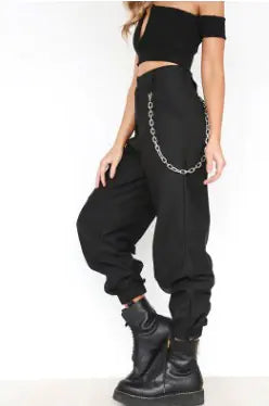 New Women's Casual Solid Color Harem Pants