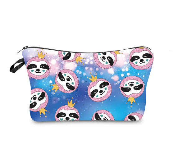 Women's Waterproof Canvas Makeup Clutch Bag