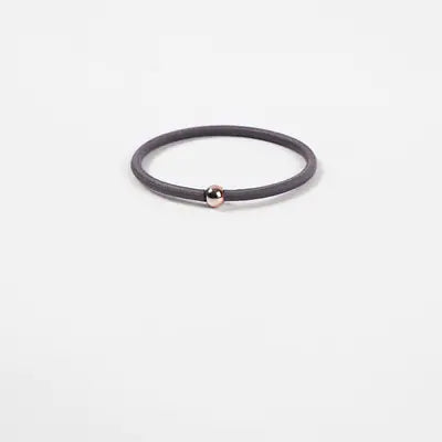 Korean Style Hair Accessories with Gold Bead Hair Ties