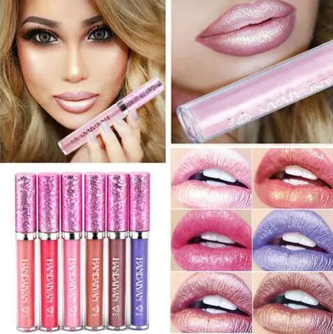 Glitter Liquid Lipstick with Long-Lasting Formula