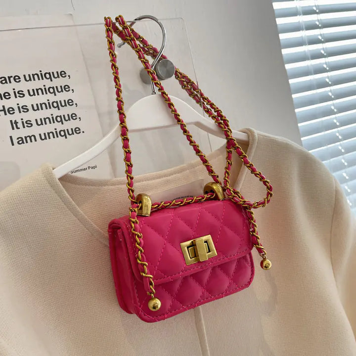 Women's Versatile Diamond Fashion Messenger Bag