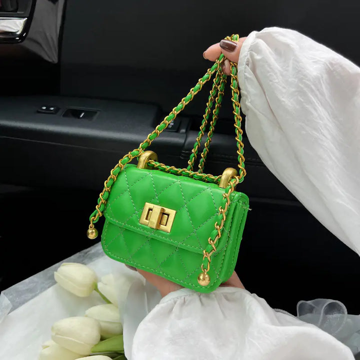 Women's Versatile Diamond Fashion Messenger Bag