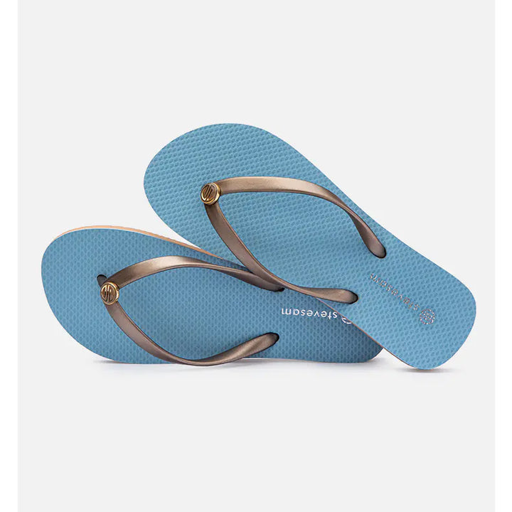Rivet Flat Bottom Women's Beach Slippers Flip Flops