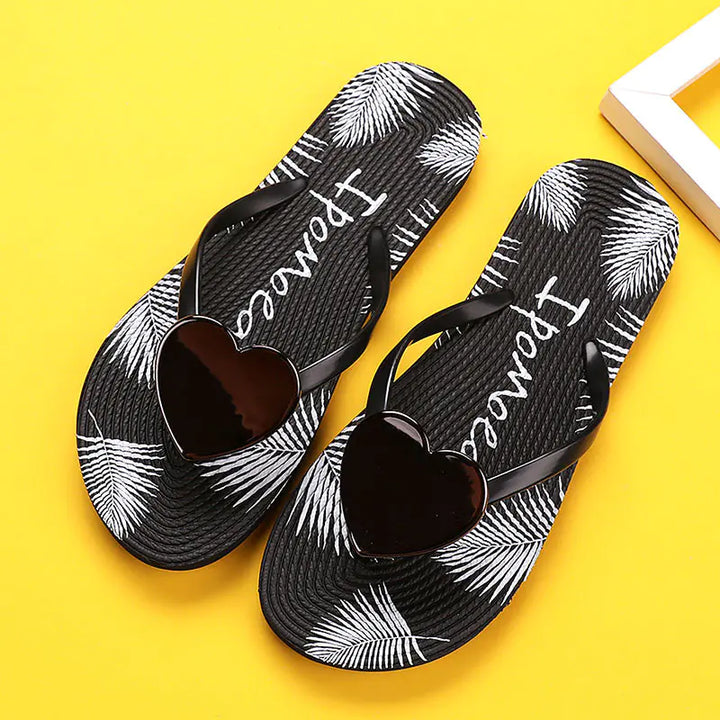 Love Flip Flops Women's Beach Shoes