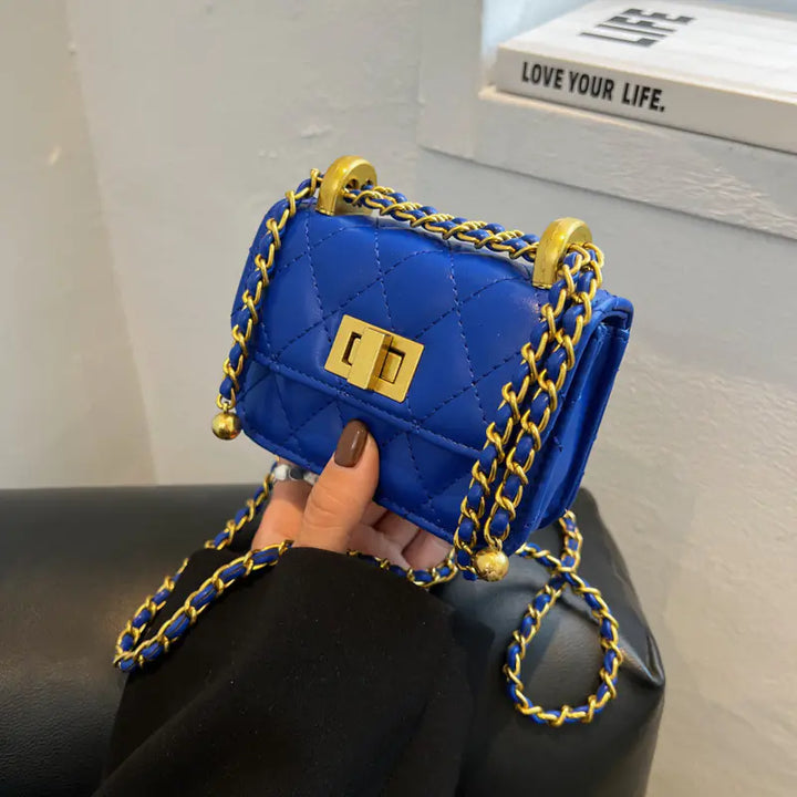 Women's Versatile Diamond Fashion Messenger Bag