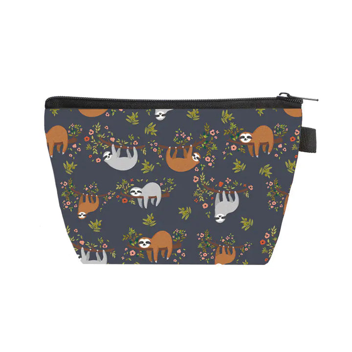 Women's Waterproof Canvas Makeup Clutch Bag