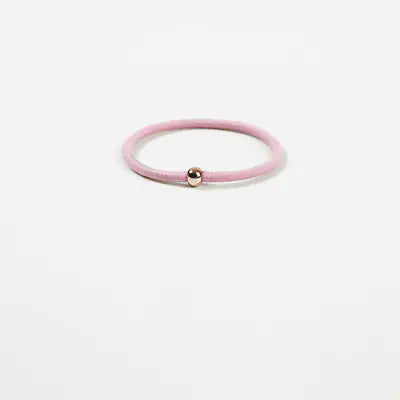 Korean Style Hair Accessories with Gold Bead Hair Ties