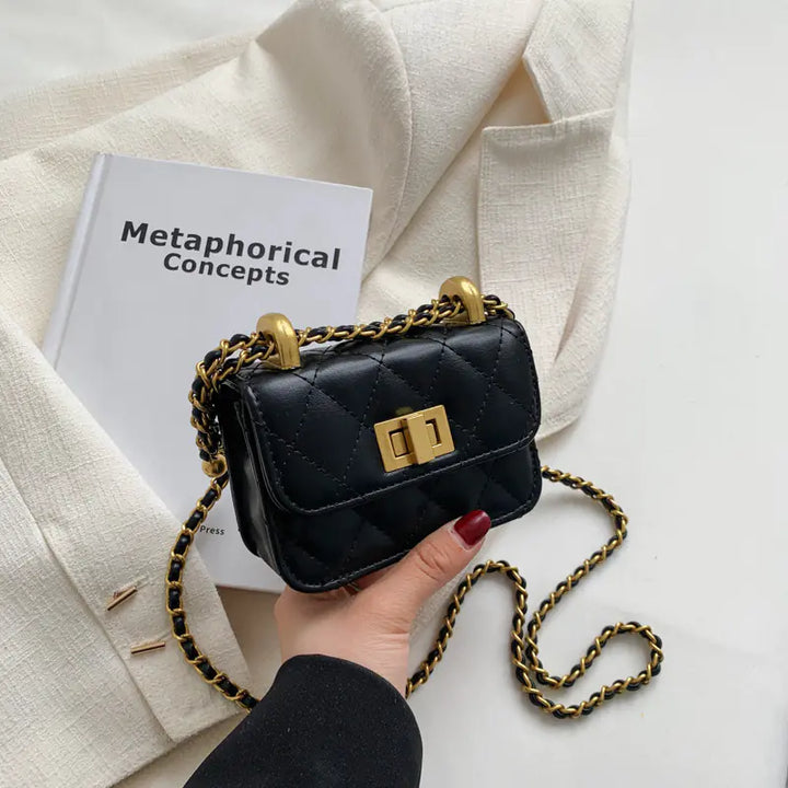 Women's Versatile Diamond Fashion Messenger Bag