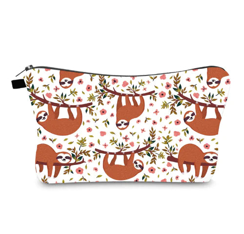Women's Waterproof Canvas Makeup Clutch Bag