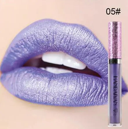 Glitter Liquid Lipstick with Long-Lasting Formula