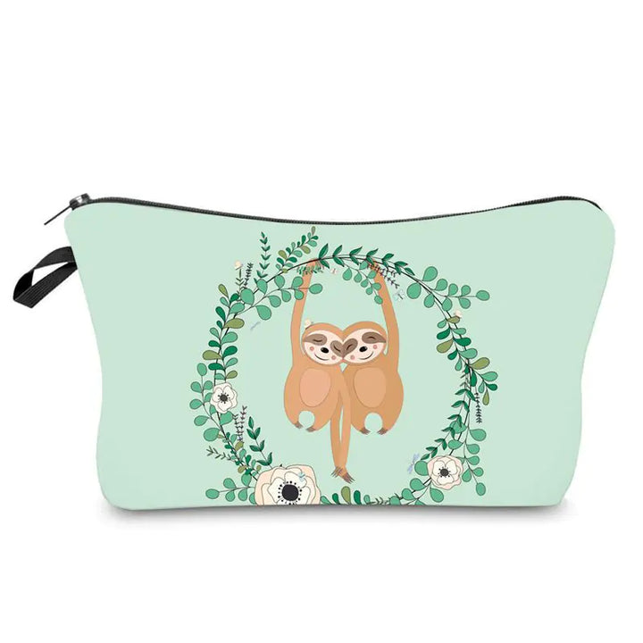 Women's Waterproof Canvas Makeup Clutch Bag