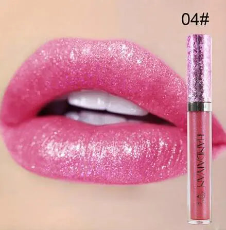 Glitter Liquid Lipstick with Long-Lasting Formula
