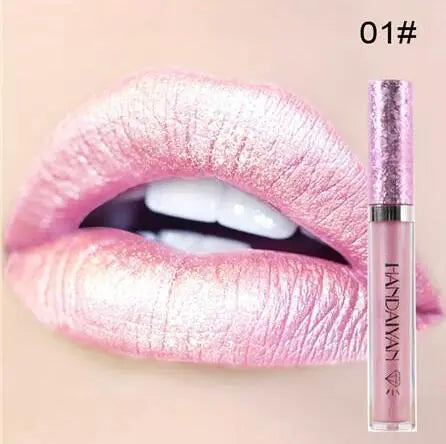 Glitter Liquid Lipstick with Long-Lasting Formula